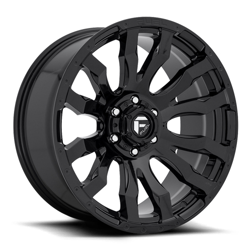 Fuel Offroad Blitz D675 Gloss Black - Part Number D6752000B447US Fuel Offroad Blitz D675 Gloss Black Photo