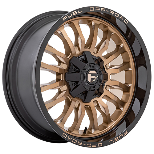 Fuel Offroad D797 Arc Platinum Bronze W/ Black Lip - Part Number D79722008247 Fuel Offroad D797 Arc Platinum Bronze W/ Black Lip Photo