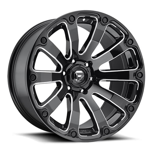 Fuel Offroad Diesel D598 Gloss Black W/ Milled Spokes Photo