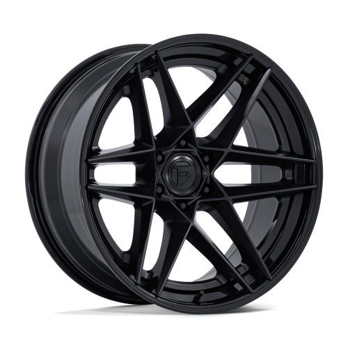 Fuel Fc408 Flight Matte Black W/ Gloss Black Lip