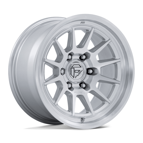 Fuel Fc902 Spur Gloss Silver W/ Machined Face