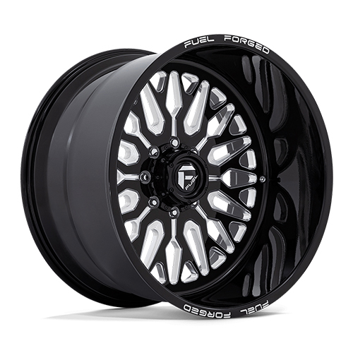 Fuel Forged FF109 Gloss Black Milled - Part Number FFMFF109R95-5-34 Fuel Forged FF109 Gloss Black Milled Photo