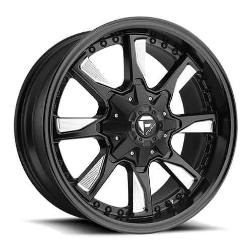 Fuel Offroad Hydro D603 Matte Black W/ Milled Spokes