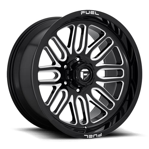 Fuel Offroad Ignite D662 Gloss Black W/ Milled Spokes - Part Number D66222001847 Fuel Offroad Ignite D662 Gloss Black W/ Milled Spokes Photo