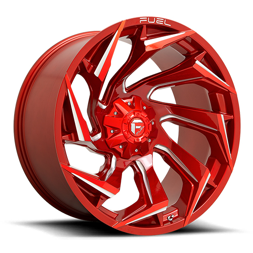 Fuel Offroad D754 Reaction Candy Red Milled - Part Number D75415808337 Fuel Offroad D754 Reaction Candy Red Milled Photo