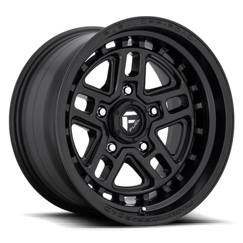 Fuel Offroad Nitro D667 6 Lug Matte Black - Part Number D66720908449 Fuel Offroad Nitro D667 6 Lug Matte Black Photo
