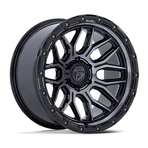 Fuel Offroad Surge FC881 Gloss Black Machined W/ Gray Tint