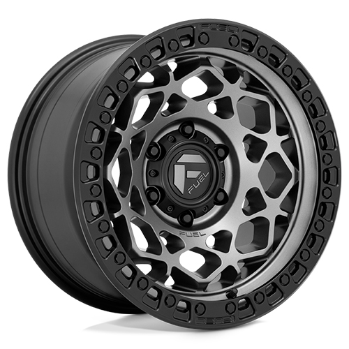 Fuel Offroad D784 Unit Gunmetal W/ Matte Black Ring - Part Number D78417908750 Fuel Offroad D784 Unit Gunmetal W/ Matte Black Ring Photo