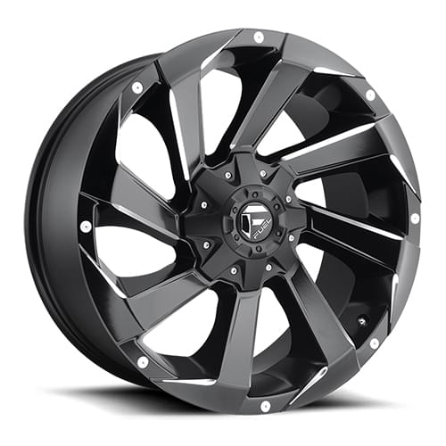 Fuel Offroad Razor D592 Matte Black W/ Milled Spokes - Part Number D59220909850 Fuel Offroad Razor D592 Matte Black W/ Milled Spokes Photo