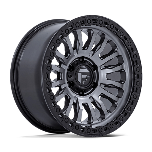 Fuel Offroad Rincon FC857 Matte Gunmetal W/ Black Lip