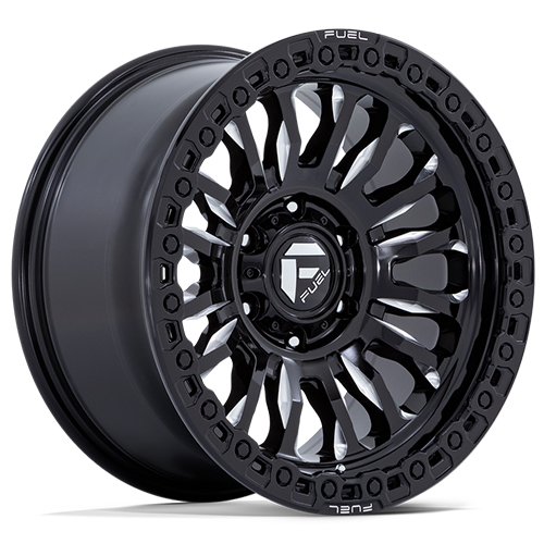Fuel Offroad Rincon FC857 Gloss Black Milled - Part Number FC857BE20108818N Fuel Offroad Rincon FC857 Gloss Black Milled Photo
