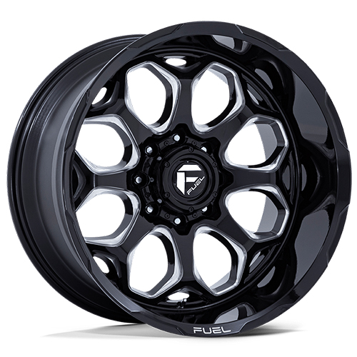 Fuel Offroad Scepter FC862 Gloss Black Milled