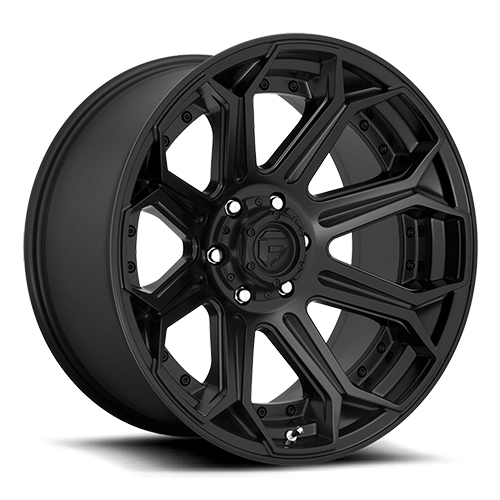 Fuel Offroad Siege D706 Matte Black - Part Number D70620901857 Fuel Offroad Siege D706 Matte Black Photo