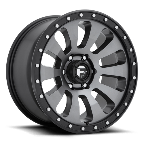 Fuel Offroad Tactic D648 Anthracite W/ Black Lip - Part Number D64820907557 Fuel Offroad Tactic D648 Anthracite W/ Black Lip Photo
