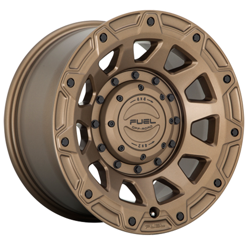 Fuel Offroad Tracker D731 Matte Bronze - Part Number D73120907050 Fuel Offroad Tracker D731 Matte Bronze Photo