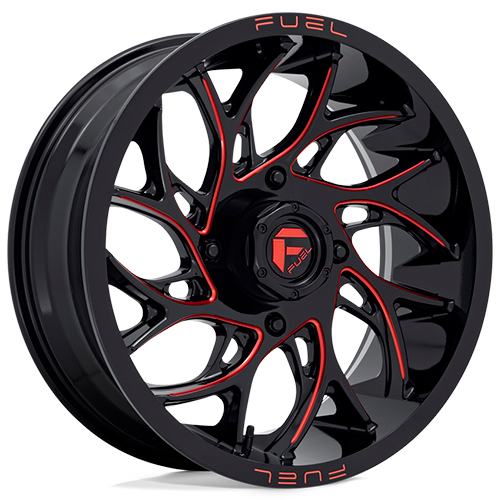 Fuel UTV D779 Runner UTV Gloss Black Milled Candy Red - Part Number D7791870A644 Fuel UTV D779 Runner UTV Gloss Black Milled Candy Red Photo
