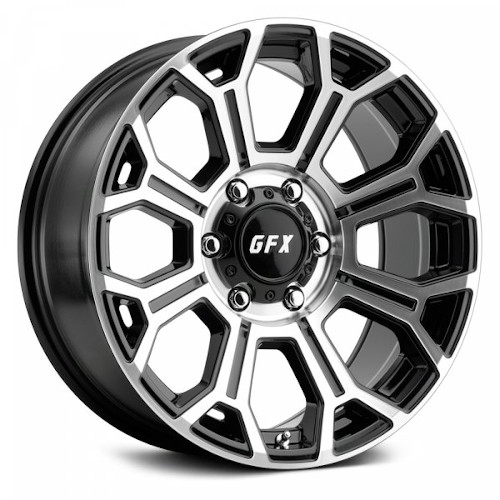 G-FX TR-19 Gloss Black Machined Photo