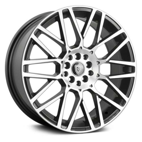 G-Line Alloys G1019 Black Machined