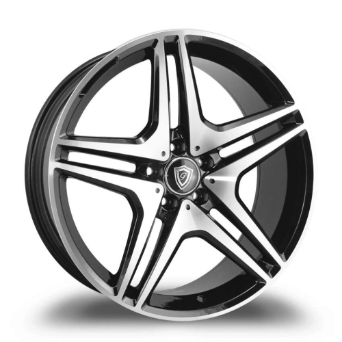 G-Line Alloys G5055 Black Machined