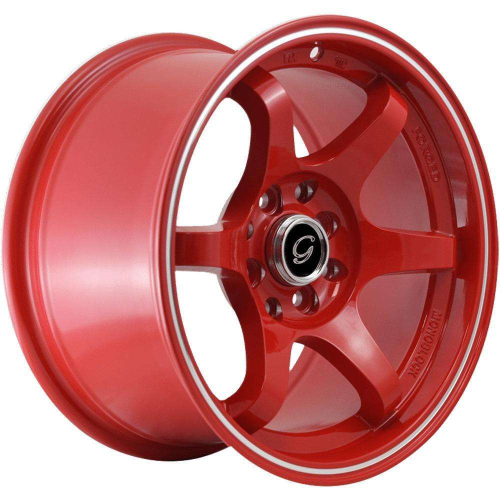 G-Line Alloys G6011 Red Machined