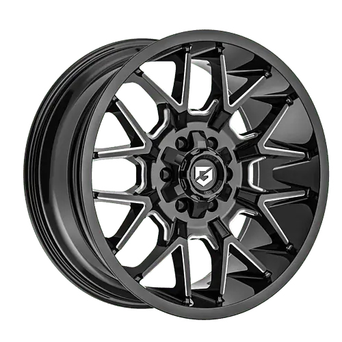 Gear Off Road Primacy 768 Gloss Black Milled