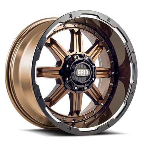 Grid Offroad GD10 Gloss Bronze W/ Black Lip Photo