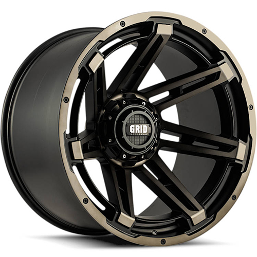 Grid Offroad GD12 Matte Black W/ Double Dark Tint - Part Number GD12-20090052T-187 Grid Offroad GD12 Matte Black W/ Double Dark Tint Photo