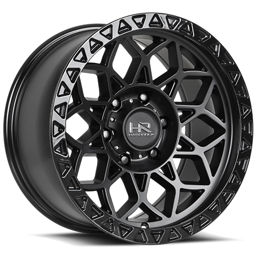 Hardrock H108 Matte Black W/ Black Beadlock - Part Number H108-179073112BB Hardrock H108 Matte Black W/ Black Beadlock Photo