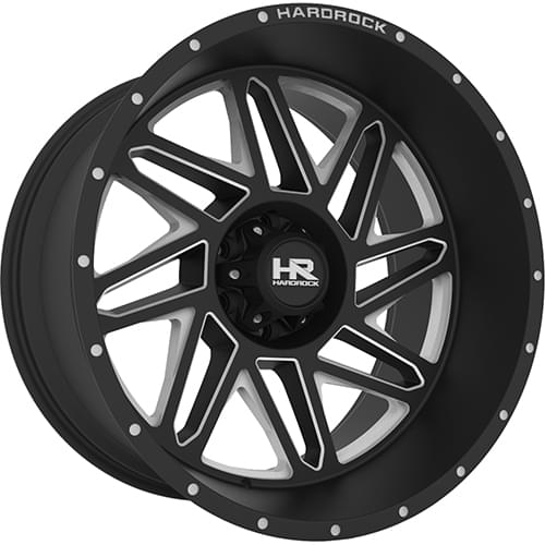 Hardrock Bones Xposed H501 Gloss Black W/ Milled Spokes Photo