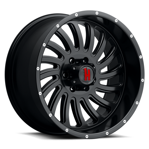 Havok 111 Matte Black w/ Machined Rivets