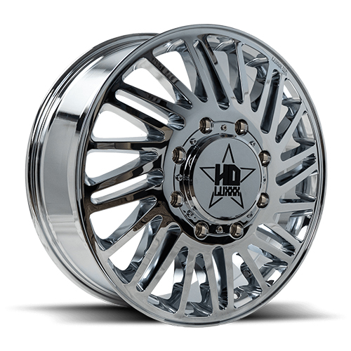 Luxxx HD Offroad LHD-19 Chrome Dually Front - Part Number DUALLYHD19-208258165-115Y-C-F Luxxx HD Offroad LHD-19 Chrome Dually Front Photo