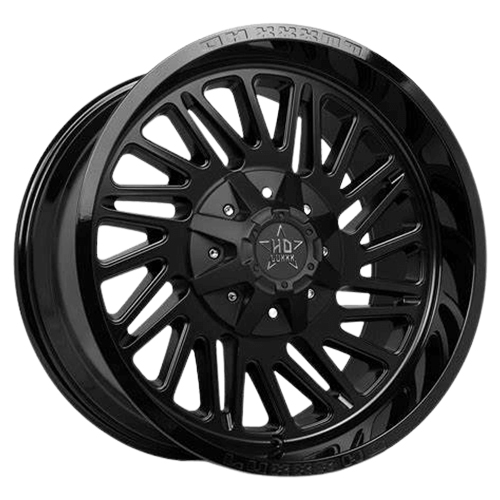 Luxxx HD Offroad LHD-19 Matte Black With Gloss Black Lip - Part Number LHD1920106135139-18G-A5 Luxxx HD Offroad LHD-19 Matte Black With Gloss Black Lip Photo