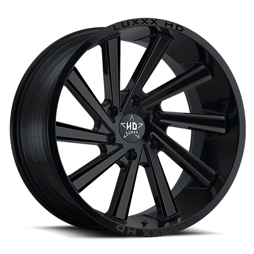 Luxxx HD Offroad LHD-22 Gloss Black - Part Number LHD2220105127-18D-A Luxxx HD Offroad LHD-22 Gloss Black Photo