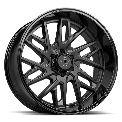Luxxx HD Offroad LHD-29 Satin Black With Gloss Black Lip - Part Number LHD2920106139-18G-A5 Luxxx HD Offroad LHD-29 Satin Black With Gloss Black Lip Photo