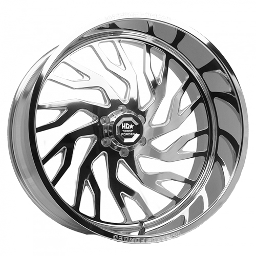HD Pro Forged Huey HDP02 Polished Left - Part Number FORGEDHDP02-24148180-76K-G-R HD Pro Forged Huey HDP02 Polished Left Photo