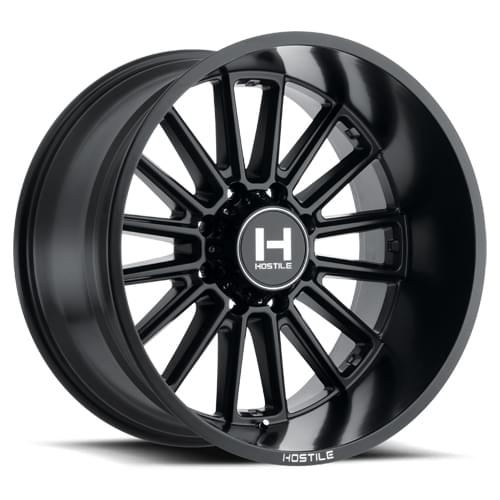 Hostile Predator H115 8 Lug Asphalt - Part Number H115-2090816555BB Hostile Predator H115 8 Lug Asphalt Photo