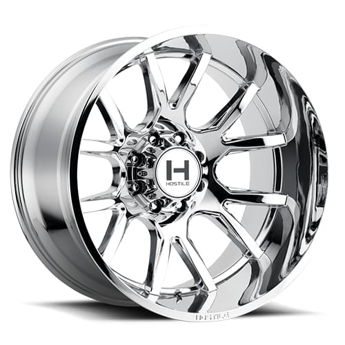 Hostile Rage H113 8 Lug Armor Plated - Part Number H113-2090817050C Hostile Rage H113 8 Lug Armor Plated Photo