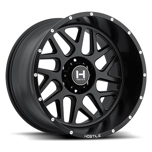 Hostile Sprocket H108 6 Lug Asphalt Photo