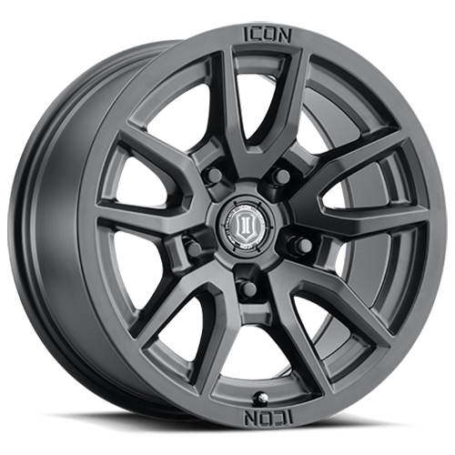 Icon Alloys Vector 5 Satin Black - Part Number 2617857345SB Icon Alloys Vector 5 Satin Black Photo