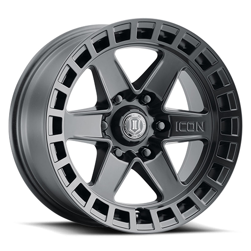 Icon Alloys Raider Satin Black Photo