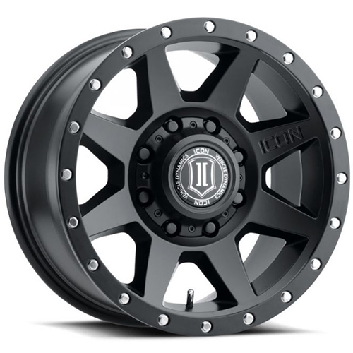 Icon Alloys Rebound HD Satin Black - Part Number 1818908152SB Icon Alloys Rebound HD Satin Black Photo
