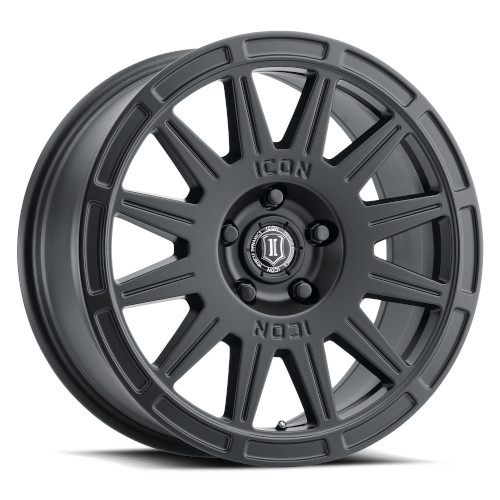Icon Alloys Ricochet Satin Black - Part Number 7017806560SB Icon Alloys Ricochet Satin Black Photo