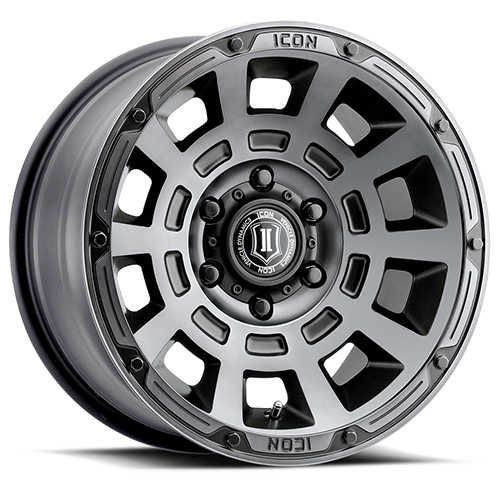 Icon Alloys Thrust Smoke Satin Black