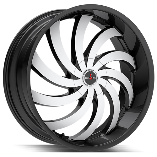 Ignite Flame G04 Gloss Black Machined - Part Number G0429551615GBM Ignite Flame G04 Gloss Black Machined Photo