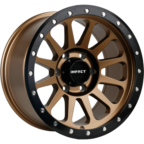Impact Off-Road 884 Bronze W/ Black Ring