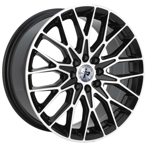 Impact Racing 501 Gloss Black Machined