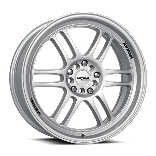 Katana KR02 Gloss Silver - Part Number KR02-177505GS Katana KR02 Gloss Silver Photo