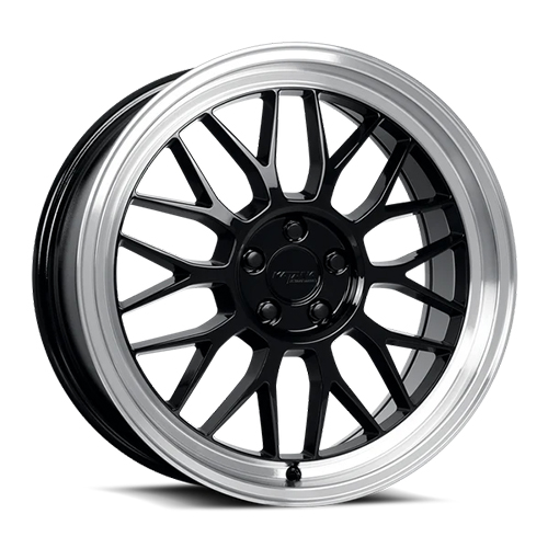 Katana KR06 Gloss Black W/ Machined Lip - Part Number KR06-188050GBL Katana KR06 Gloss Black W/ Machined Lip Photo