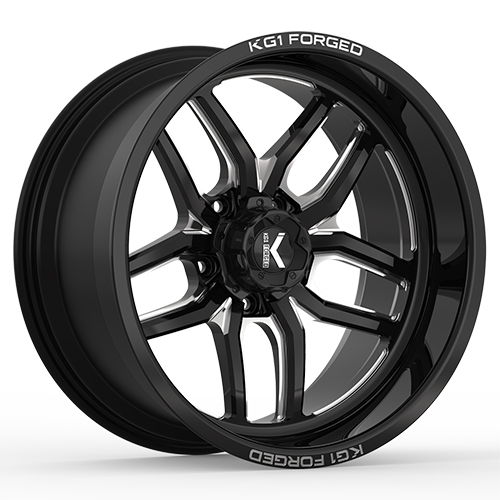 KG1 Forged Aristo KF002 Gloss Black Machined Photo