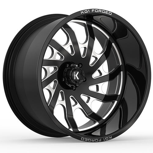 KG1 Forged Bounty KF006 Gloss Black Machined - Part Number KF006201488GM KG1 Forged Bounty KF006 Gloss Black Machined Photo